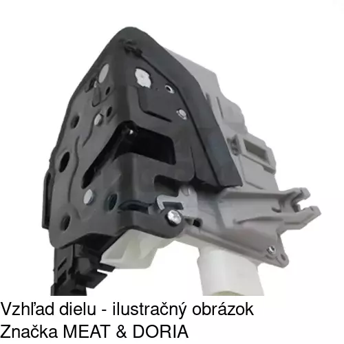 Vnútorná zámka dverí 1337ZC-1 /POLCAR/ - obr. 2