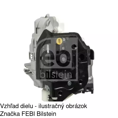 Vnútorná zámka dverí POLCAR 1337ZC-2
