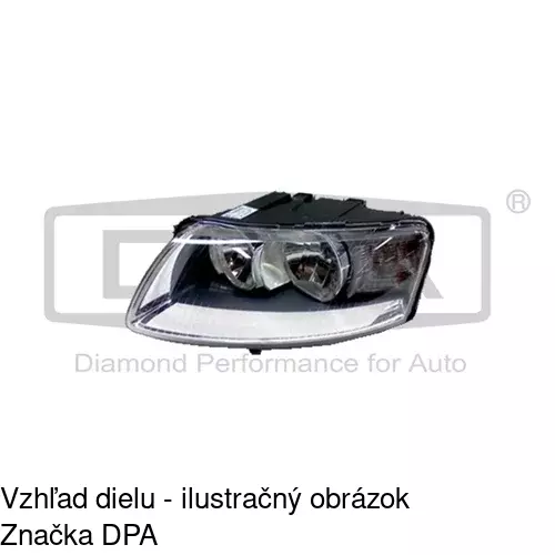 Hlavný reflektor 133809-H /POLCAR/ - obr. 3