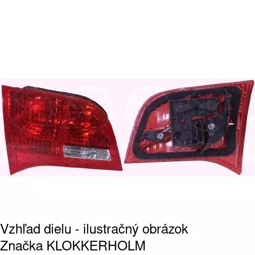 Zadné svetlo POLCAR 1338873V