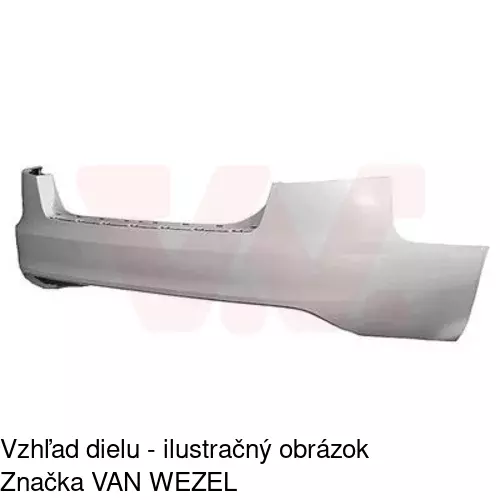 Zadný nárazník 133996 /POLCAR/ - obr. 1