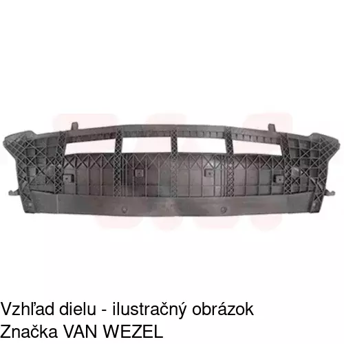 Dolný kryt nárazníka 136534-7 /POLCAR/ - obr. 1