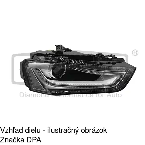 Hlavný reflektor 13D110-U /POLCAR/ - obr. 4