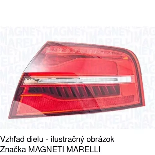Zadné svetlo POLCAR 13F1872X