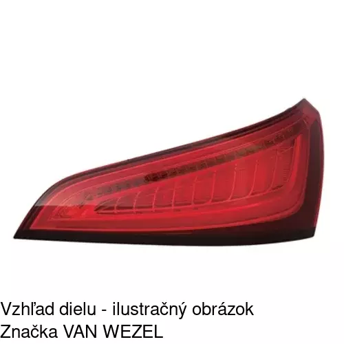 Zadné svetlo 13X288-U /POLCAR/ - obr. 5