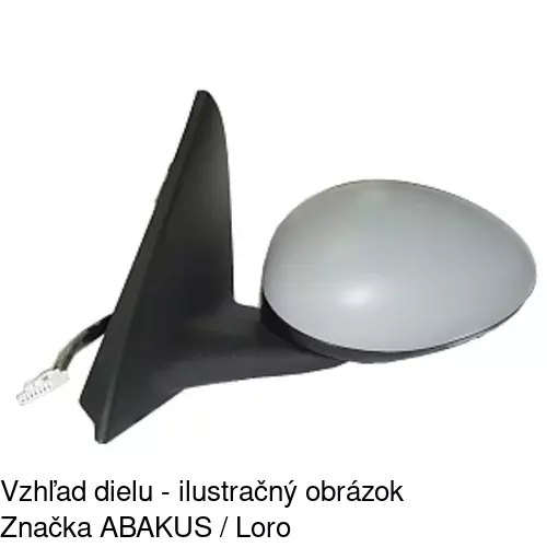 Vonkajšie zrkadlo 1404515E /POLCAR/ - obr. 3