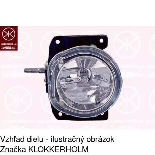 Hmlové svetlo - predné 1408290E /POLCAR/ - obr. 3