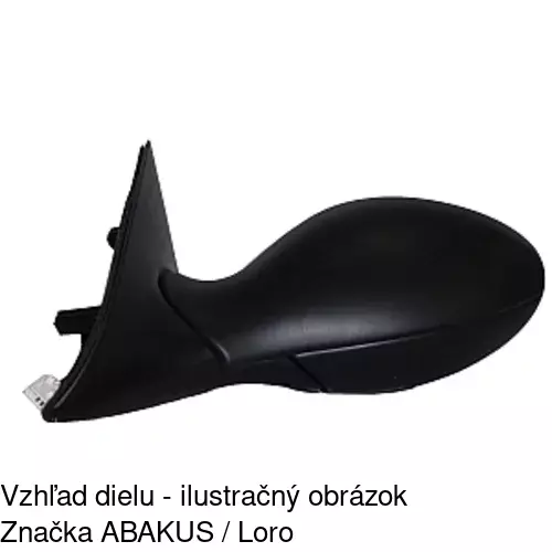 Vonkajšie zrkadlo 1408515M /POLCAR/ - obr. 4