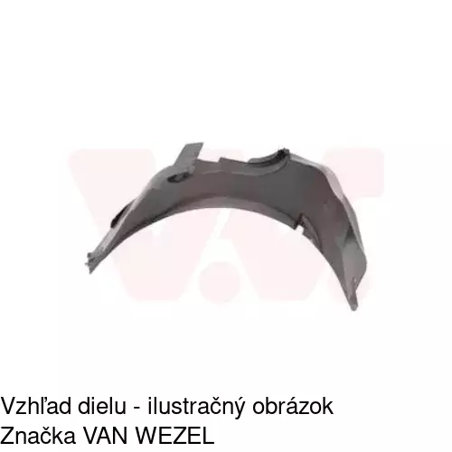 Podblatník (plast) 1408FP1T /POLCAR/ - obr. 1