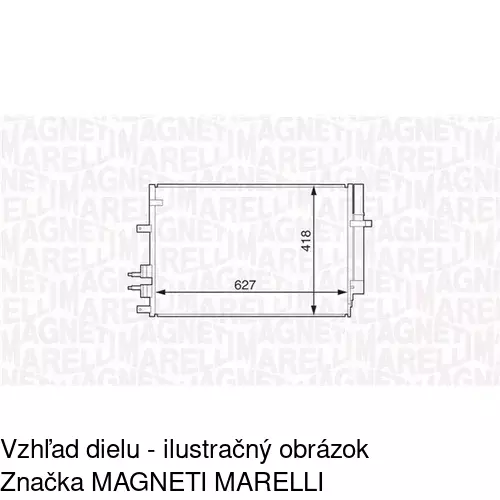 Chladiče klimatizácie POLCAR 1411K81X