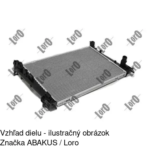 Chladiče vody 1421082X /POLCAR/ - obr. 2
