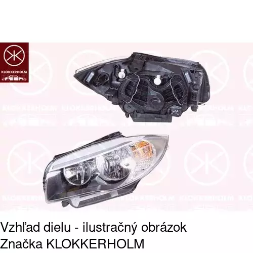 Hlavný reflektor POLCAR 200109CV