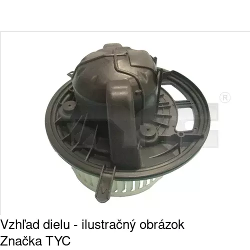 Ventilátory kúrenia 2001NU-2 /POLCAR/ - obr. 2