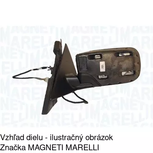Vonkajšie zrkadlo 2008515E /POLCAR/ - obr. 2