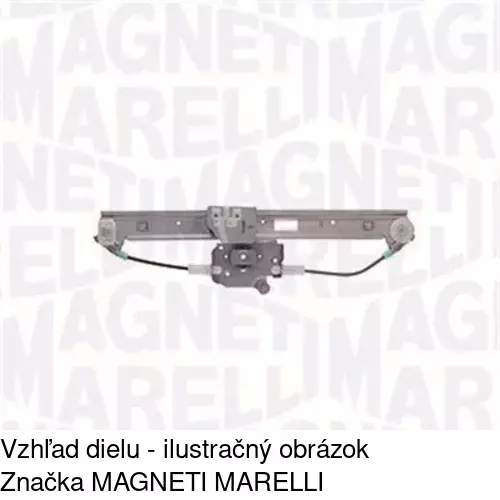 Elektrický mechanizmus okna dverí 2008PSE4 /POLCAR/ - obr. 4