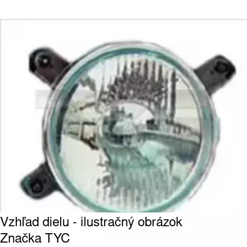 Vnútorný diaľkový reflektor POLCAR 2015102E