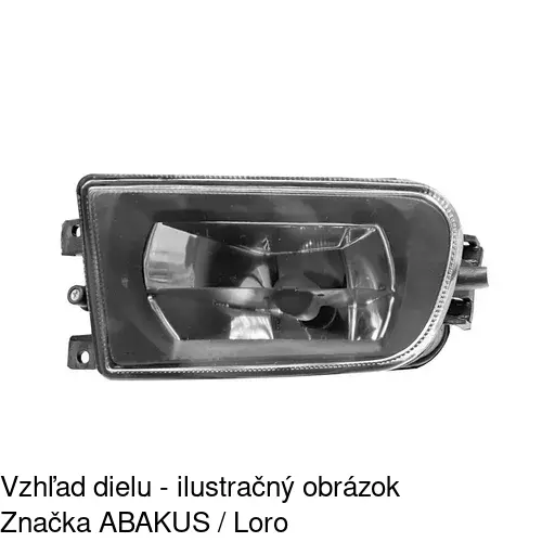 Hmlové svetlo - predné 2016291U /POLCAR/ - obr. 5