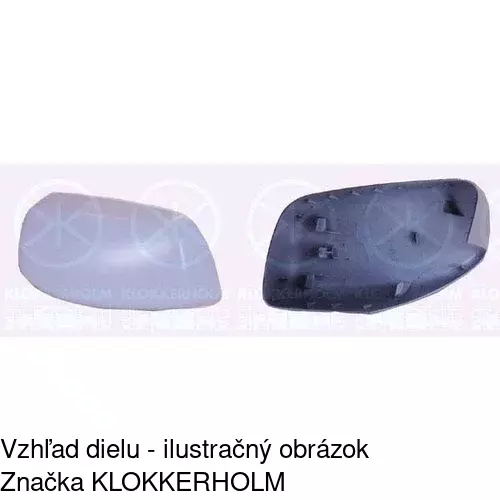 Rám vonkajšieho zrkadla 201754PM /POLCAR/ - obr. 4