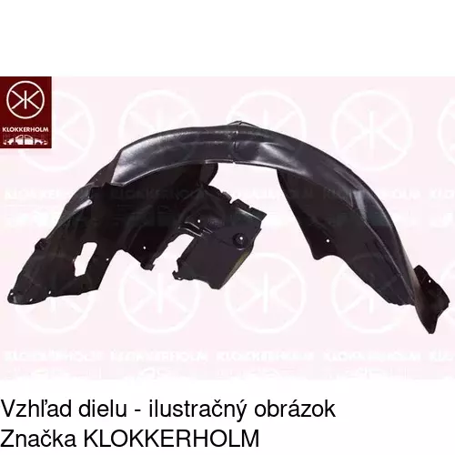 Podblatník (plast) 2017FL1T /POLCAR/