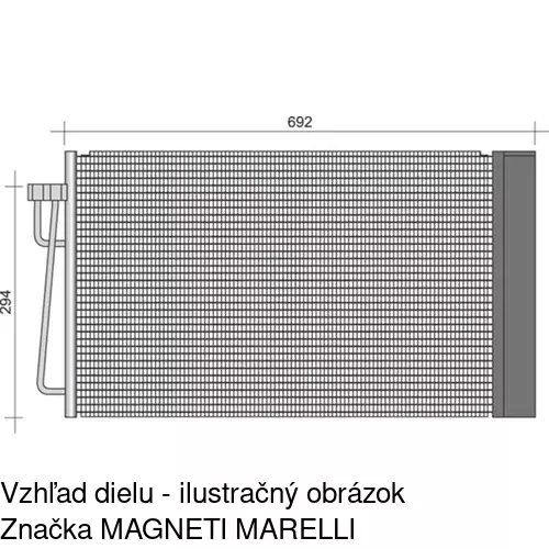 Chladiče klimatizácie POLCAR 2017K82X