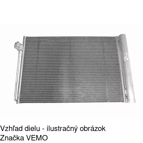 Chladiče klimatizácie 2017K8C1 /POLCAR/ - obr. 2