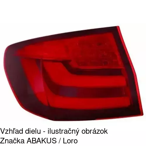 Zadné svetlo 2019872V /POLCAR/ - obr. 2
