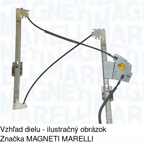 Elektrický mechanizmus okna dverí 2022PSE1 /POLCAR/ - obr. 5