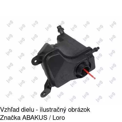 Nádržky vyrovnávacie 2040ZB-2 /POLCAR/ - obr. 2