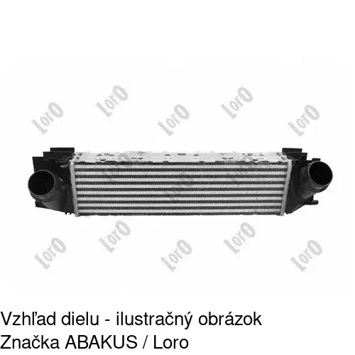 Chladiče vzduchu (Intercoolery) 20C1J81X /POLCAR/ - obr. 3