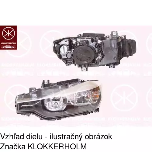 Hlavný reflektor 20D1090E /POLCAR/ - obr. 2
