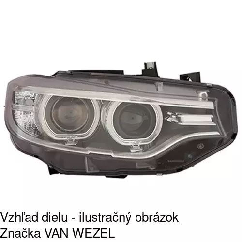 Hlavný reflektor 20D1103U /POLCAR/ - obr. 5