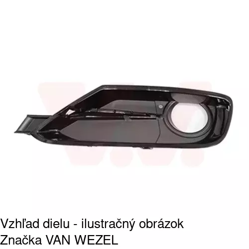 Kryt v nárazníku 20D12711 /POLCAR/ - obr. 1