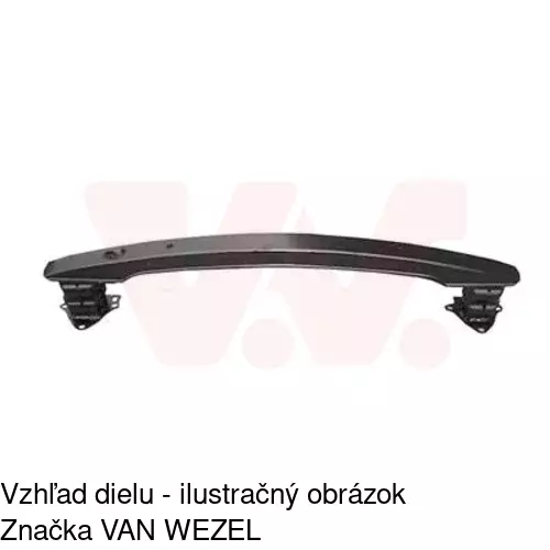 Výstuha nárazníka POLCAR 231596-3