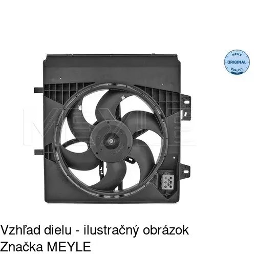 Ventilátory chladičov 231623W3 /POLCAR/ - obr. 5