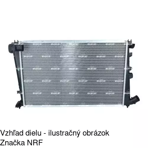 Chladiče vody POLCAR 232508-4