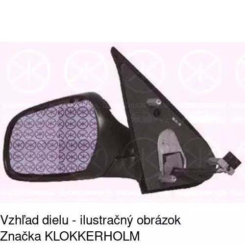 Vonkajšie zrkadlo 2326517M /POLCAR/ - obr. 4