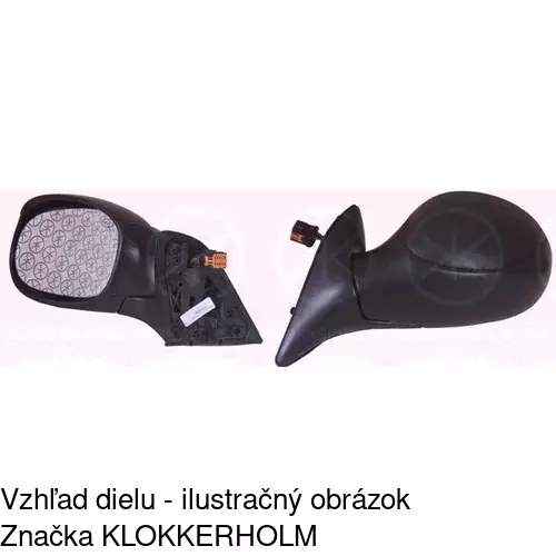 Vonkajšie zrkadlo 2327528E /POLCAR/ - obr. 4