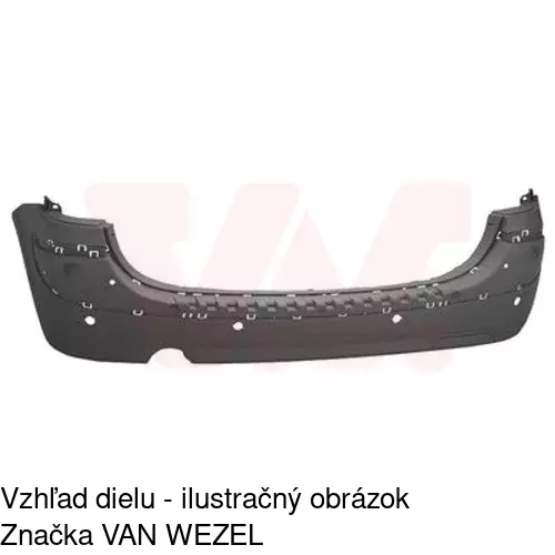 Zadný nárazník 2327967J /POLCAR/ - obr. 1