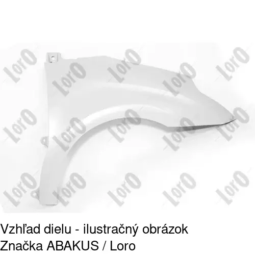 Predný blatník 232902-J /POLCAR/ - obr. 1
