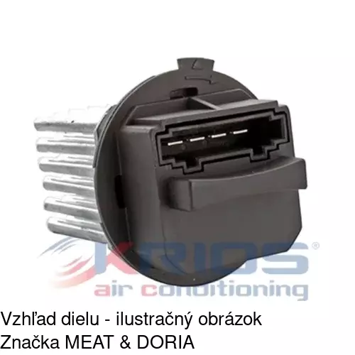 Ovládače klimatizácie 2329KST-2 /POLCAR/ - obr. 2