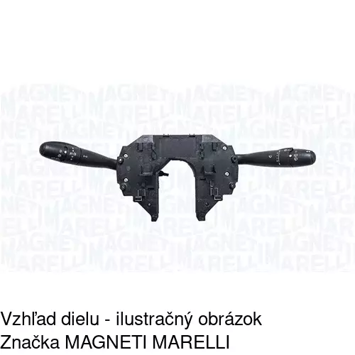 Združený prepínač POLCAR 2329PZ-2