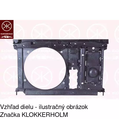 Predné čelo 233104-2 /POLCAR/