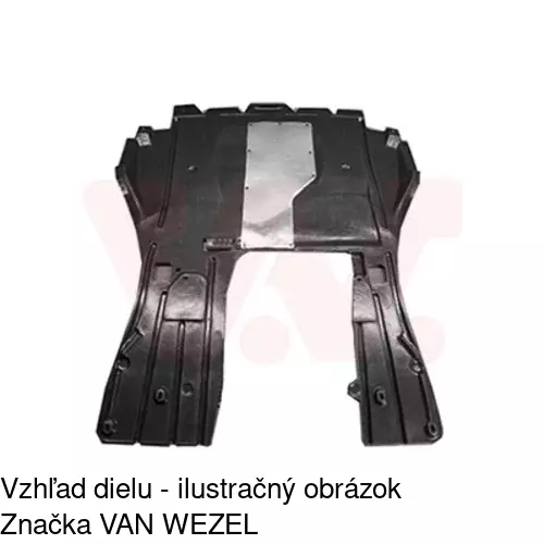 Kryt motora 2334346T /POLCAR/