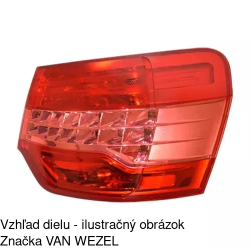 Zadné svetlo 233488-E /POLCAR/ - obr. 2