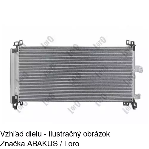 Chladiče klimatizácie 2334K82X /POLCAR/ - obr. 1