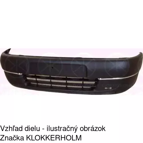 Predný nárazník POLCAR 2350071J