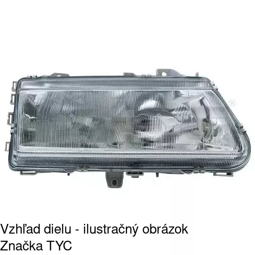 Hlavný reflektor POLCAR 238009-E