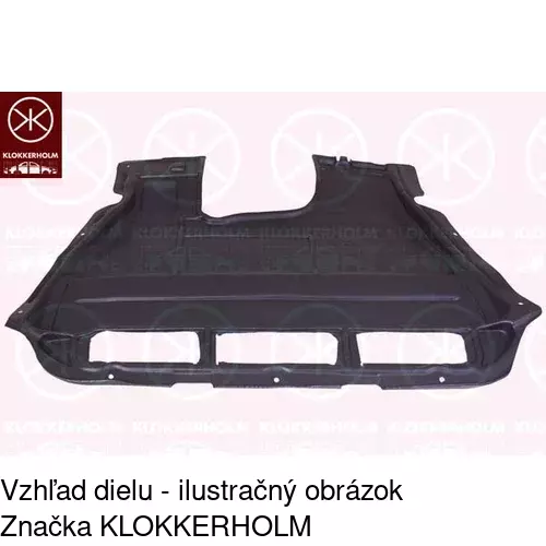 Kryt motora 239734-5 /POLCAR/