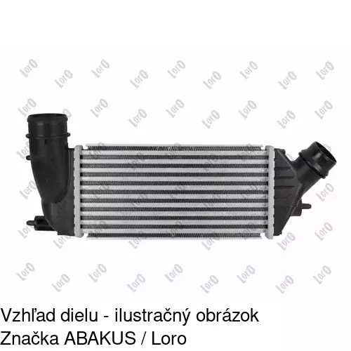 Chladiče vzduchu (Intercoolery) 2397J83X /POLCAR/ - obr. 3