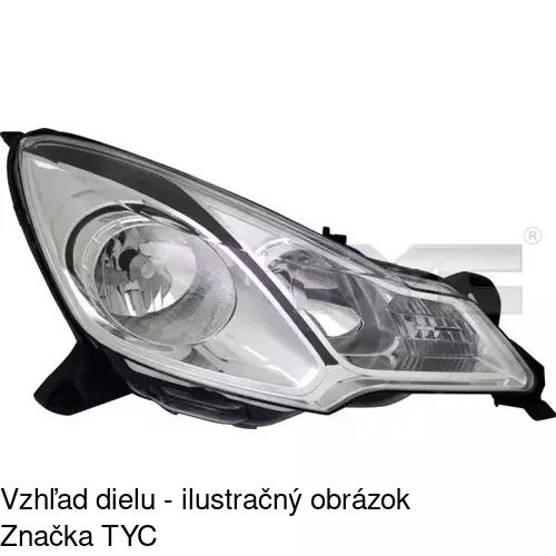 Hlavný reflektor 23B1090E /POLCAR/ - obr. 4